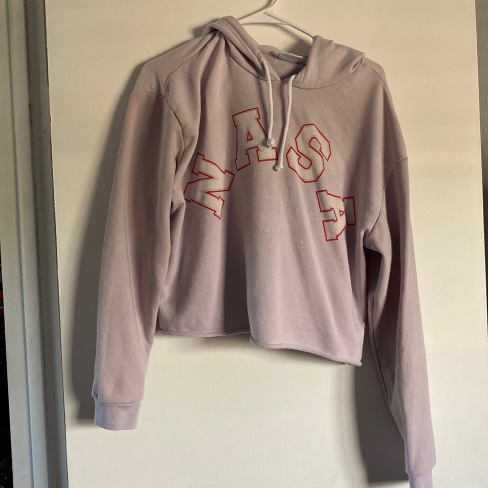NASA crop top sweater